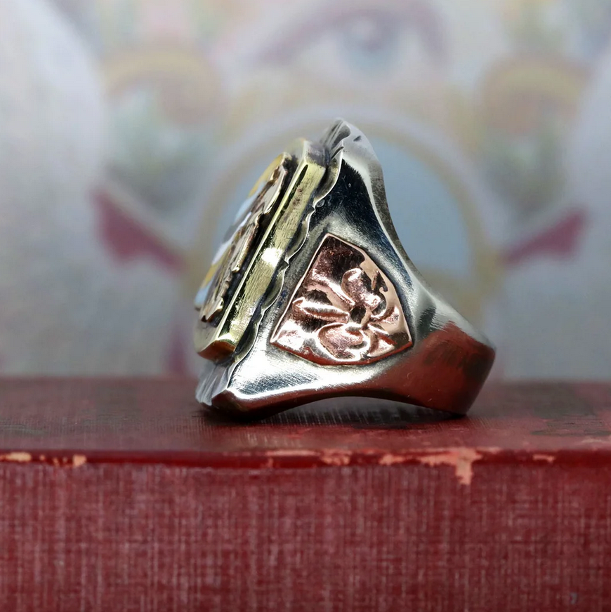 Aztec Mexican Biker Ring – martin mattox