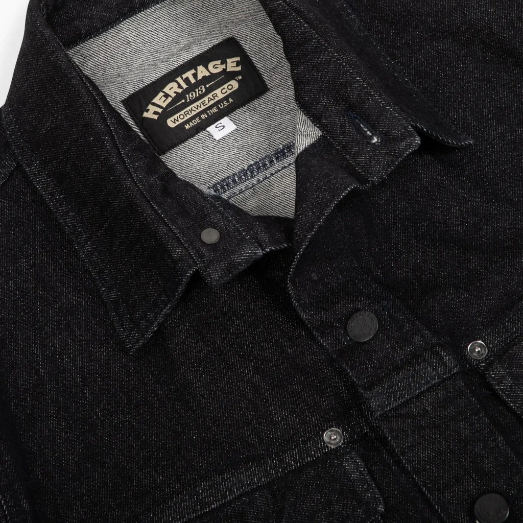 Black Gibson Denim Jacket