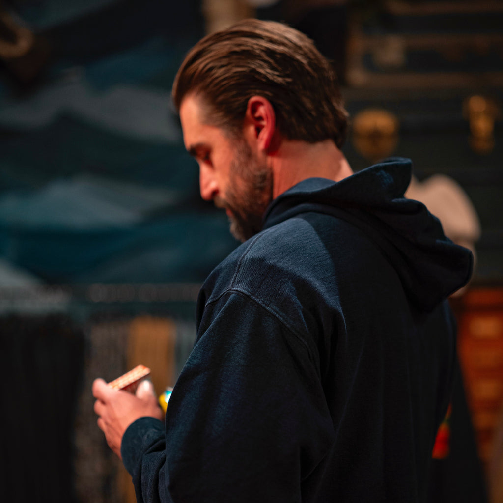 MM Brand Indigo Hoodie