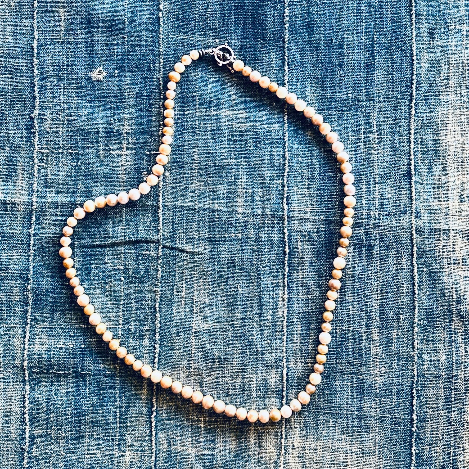 Nº173 Natural Round Pearl Necklace