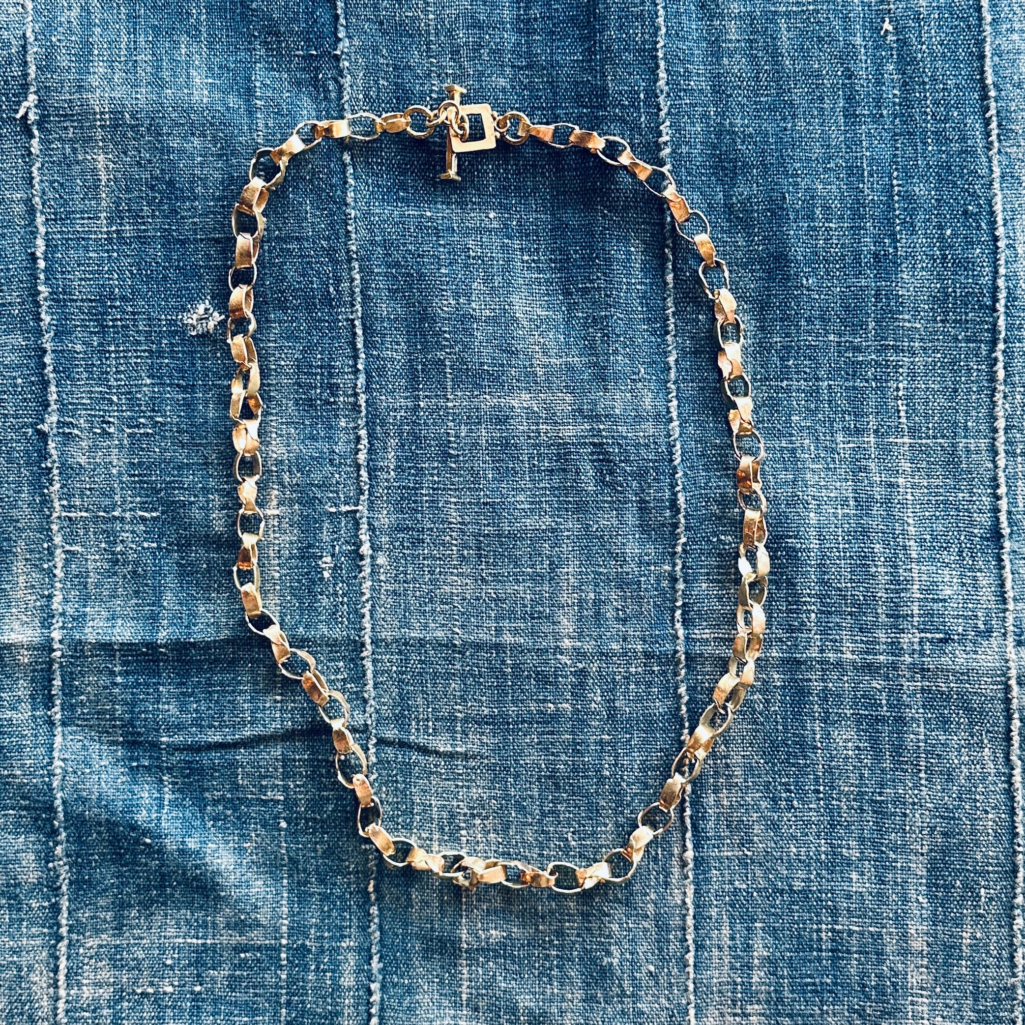 Nº178 Rustic Loop Necklace 22"