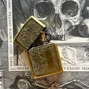 Brass Venetian Zippo