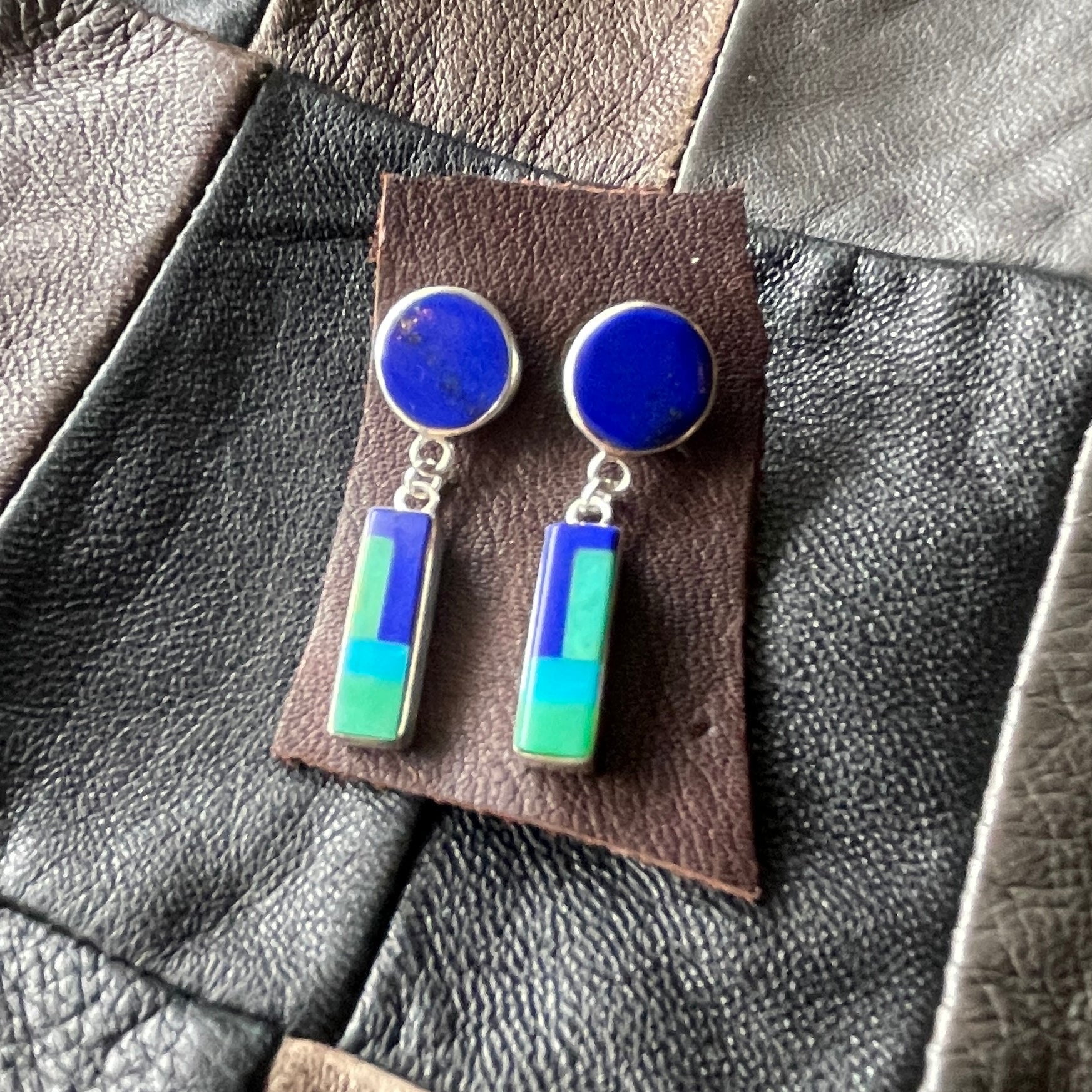 Modern Inlay Earrings Nº10