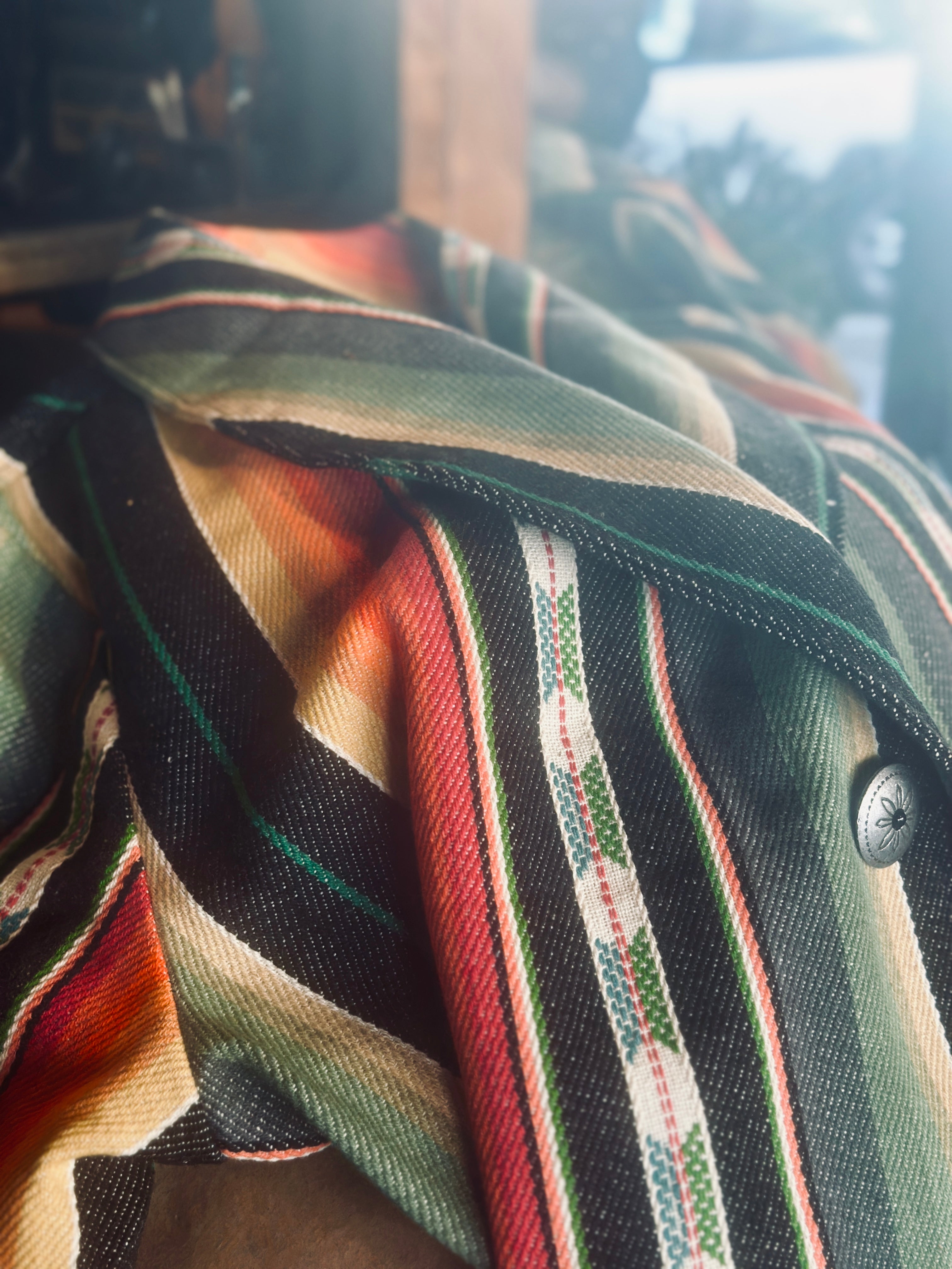Serape Car Coat