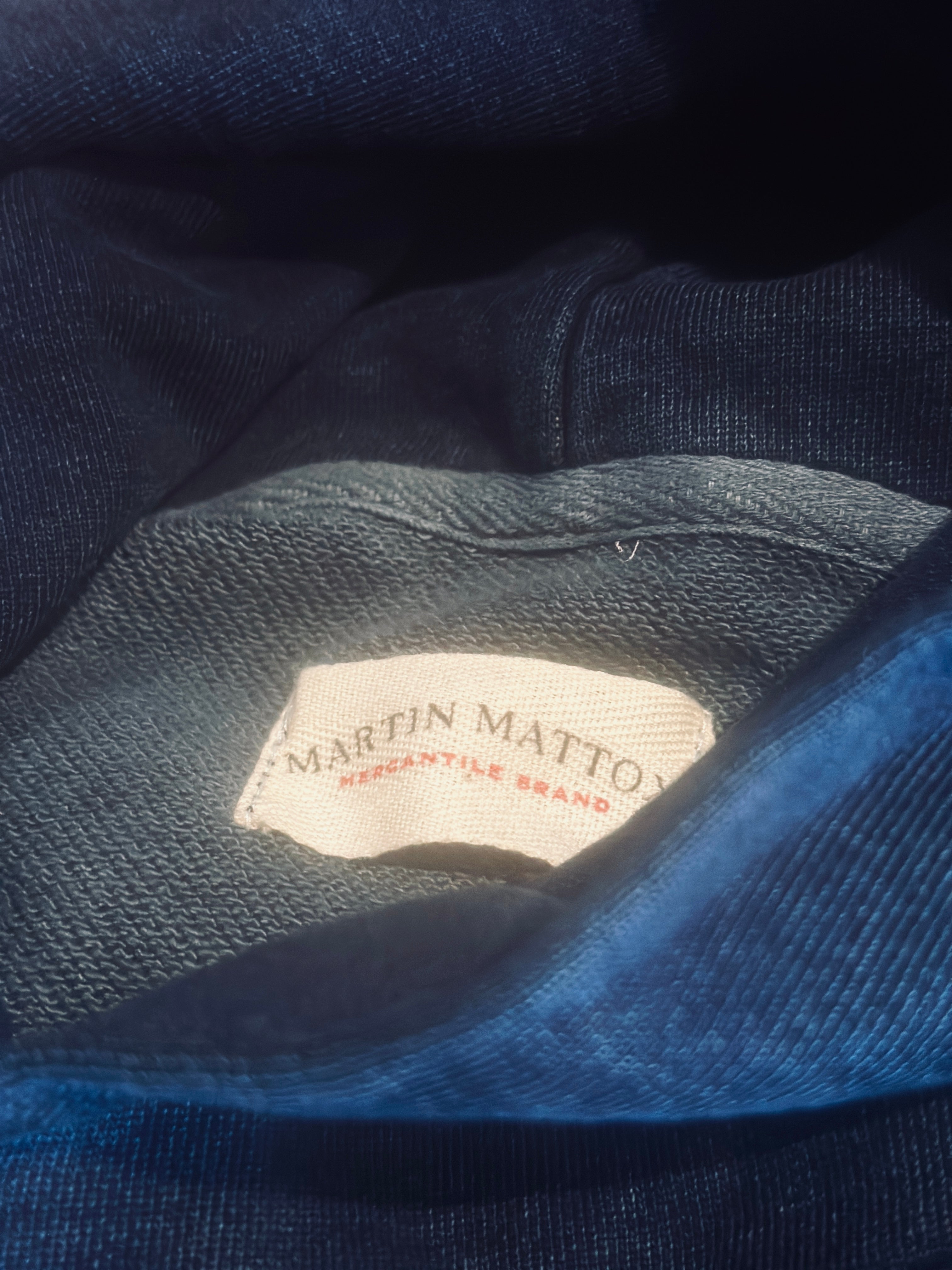 MM Brand Indigo Hoodie