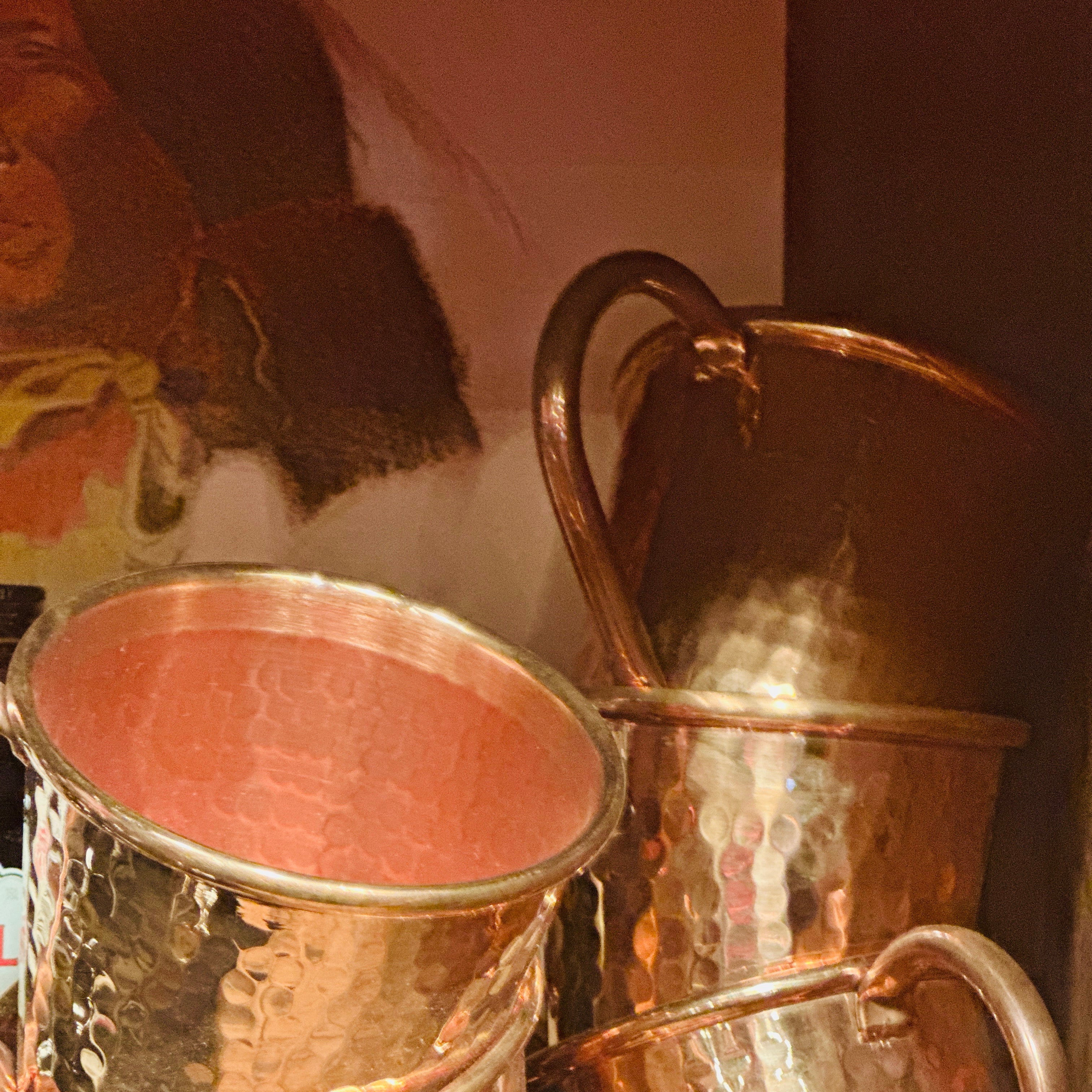 Copper Mule Handle Mug