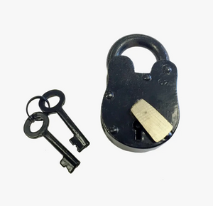 Iron Lock w/Keys