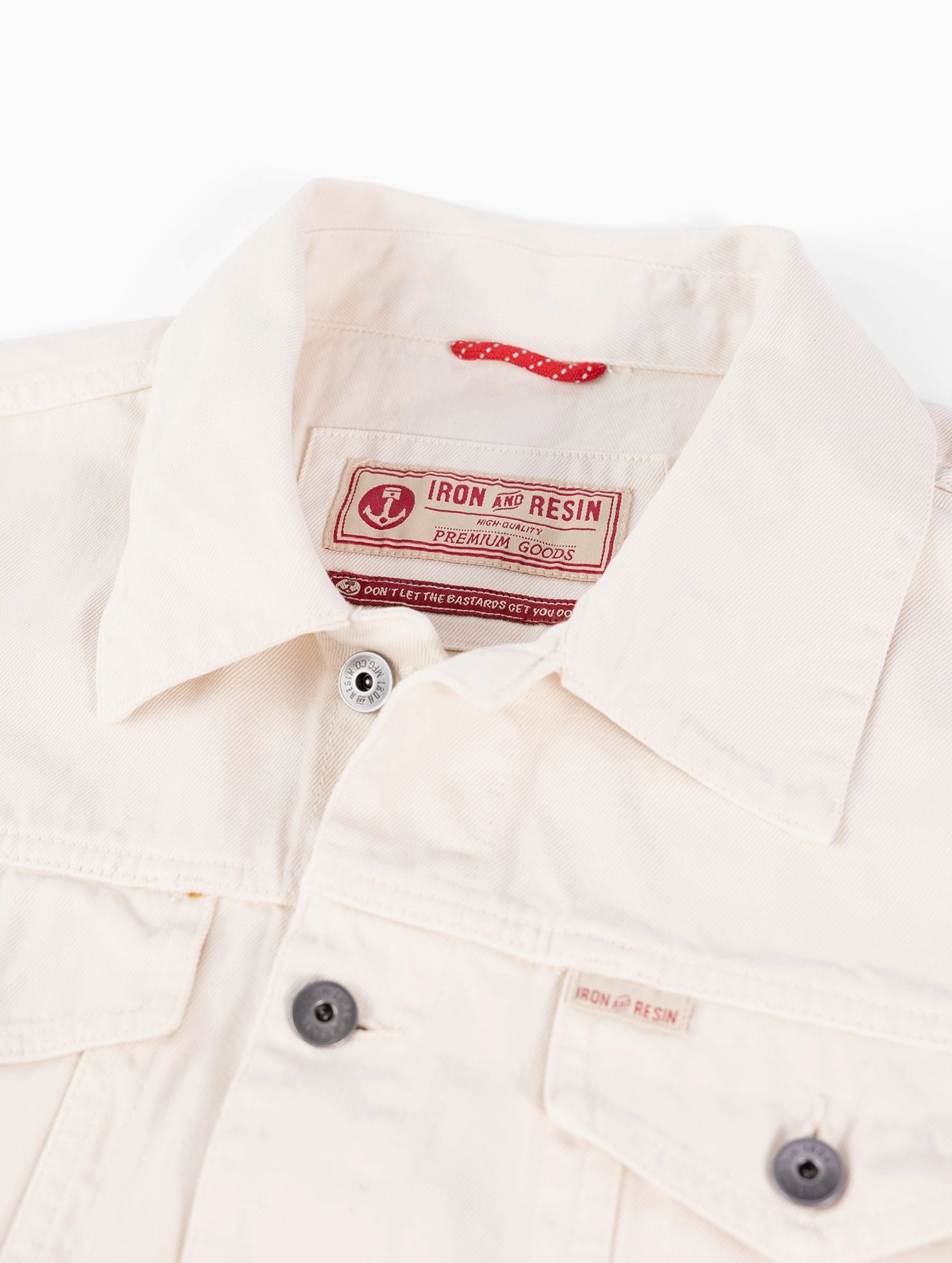 Iron + Resin Rambler Jacket - Antique White