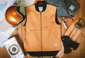 Iron + Resin HIghway Vest - Union Brown