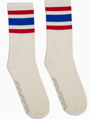 SOCCO Natural Stripe Socks