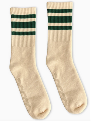 SOCCO Natural Stripe Socks