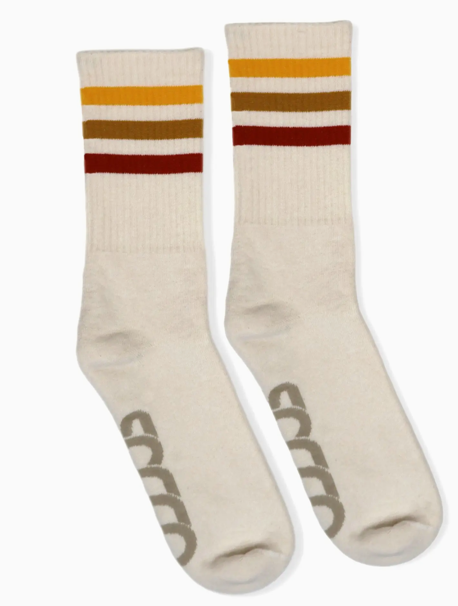 SOCCO Natural Stripe Socks