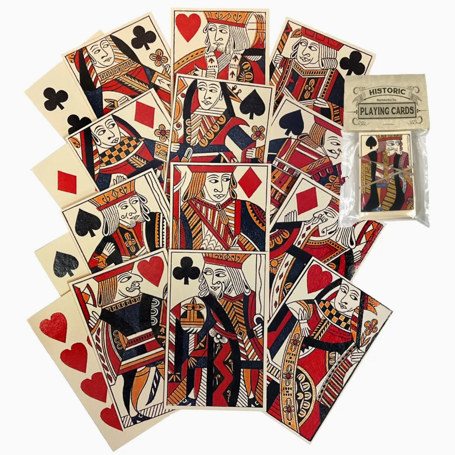 18th Century Colonial Playing Cards