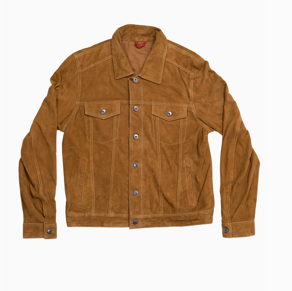 Iron + Resin Highwayman Roughout Suede Jacket