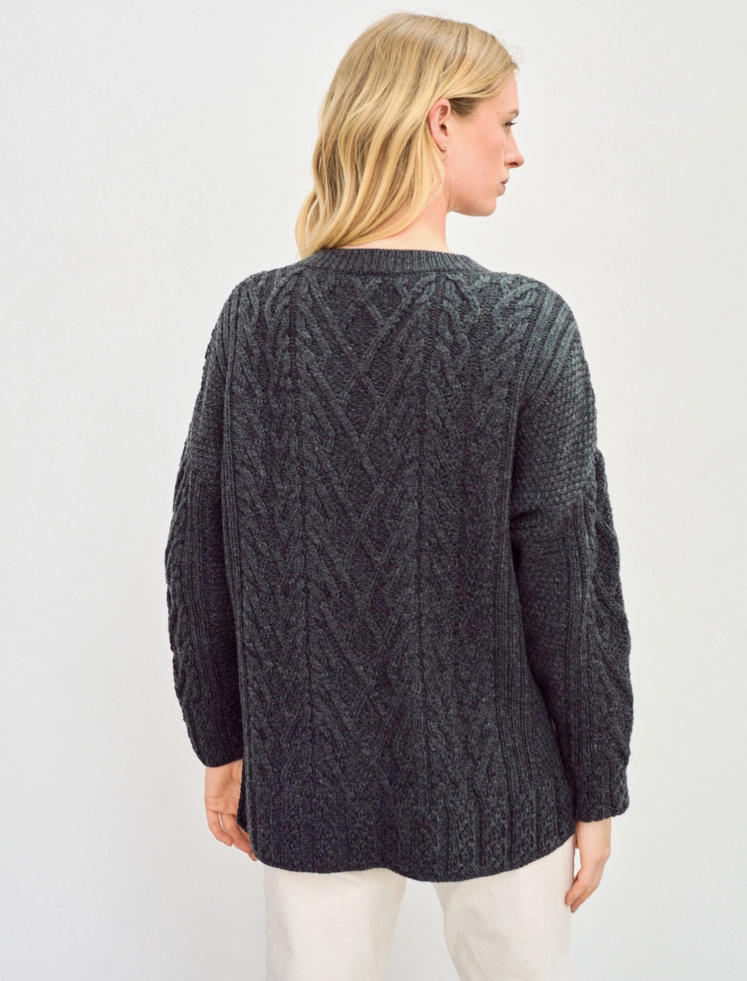 Aran Boxy Sweater