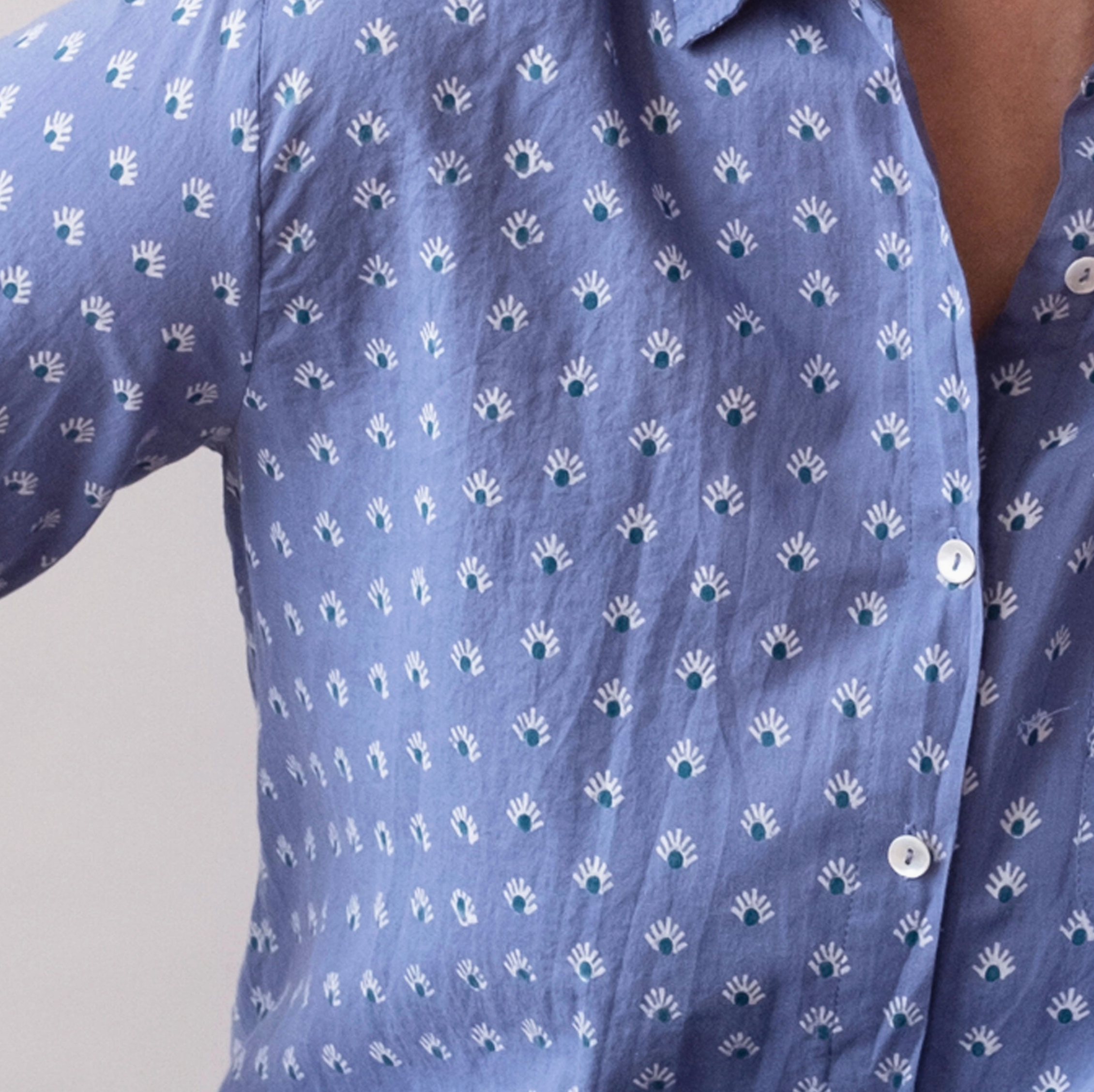 Pali Block Print Top