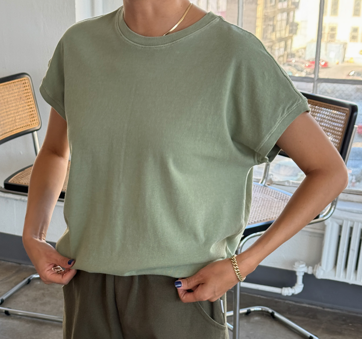 Ease Tee - Matcha