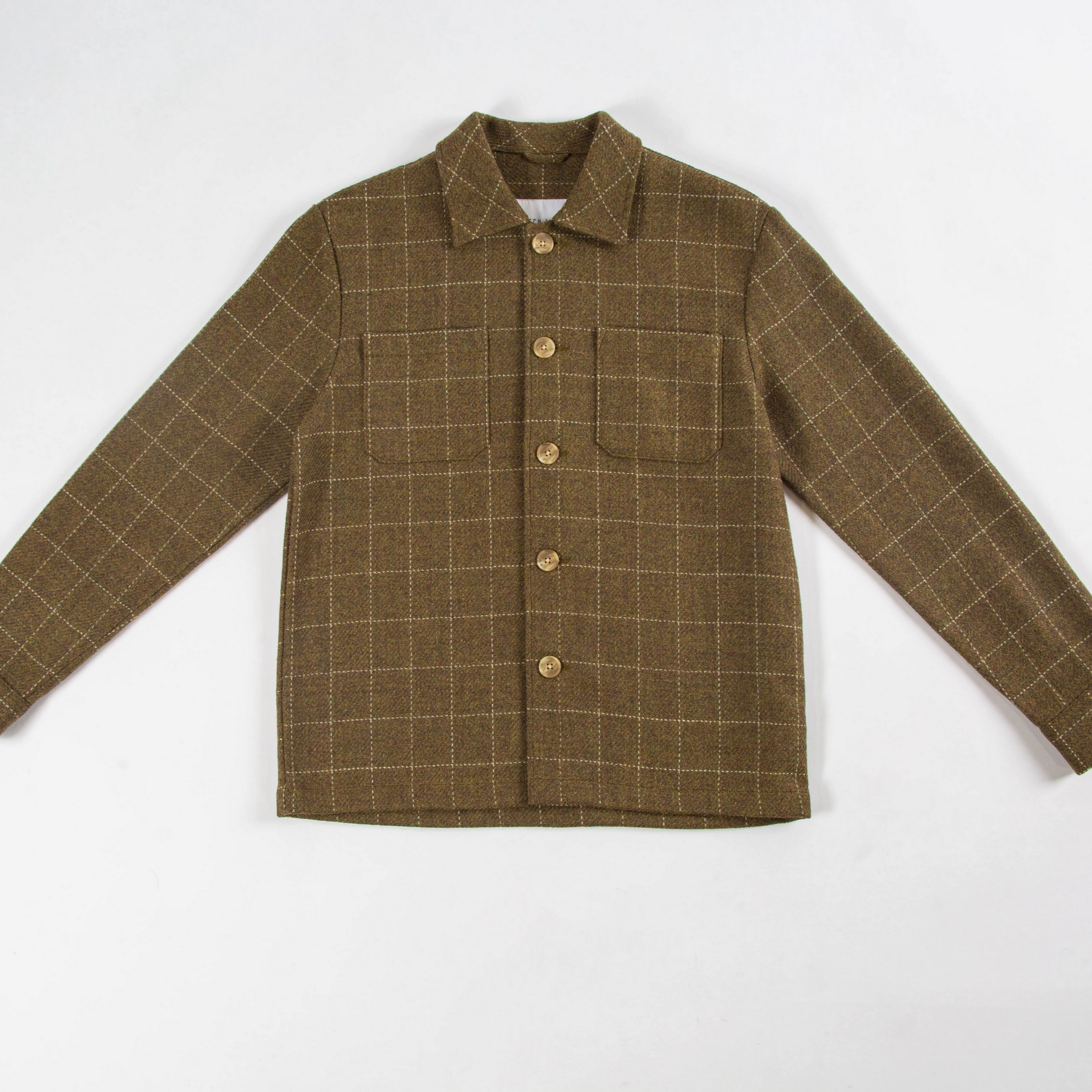 Wool Grid Jacket