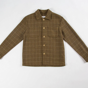 Wool Grid Jacket