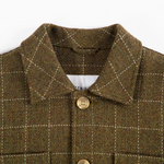 Wool Grid Jacket