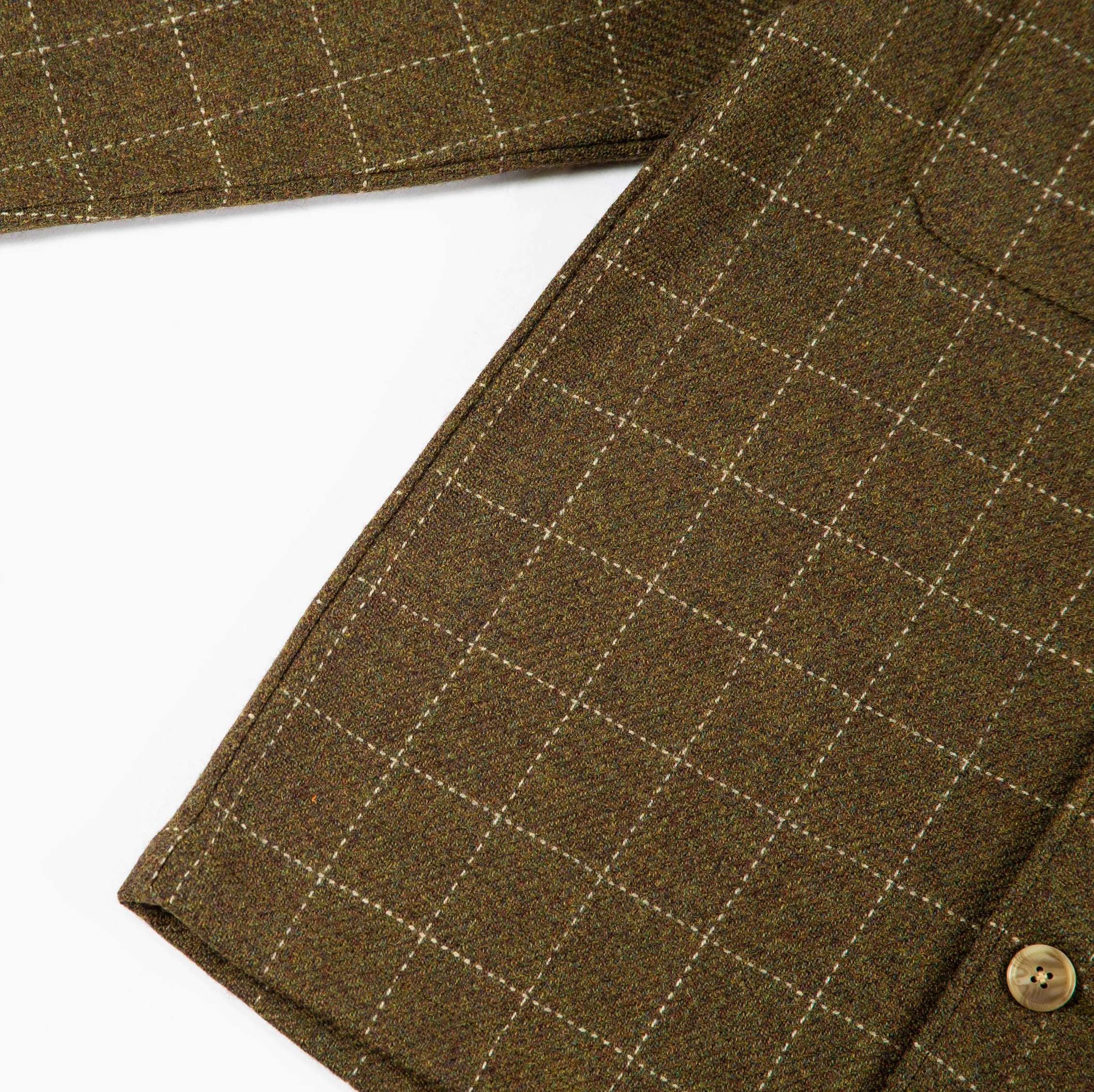 Wool Grid Jacket