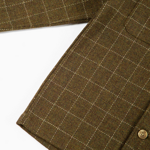 Wool Grid Jacket