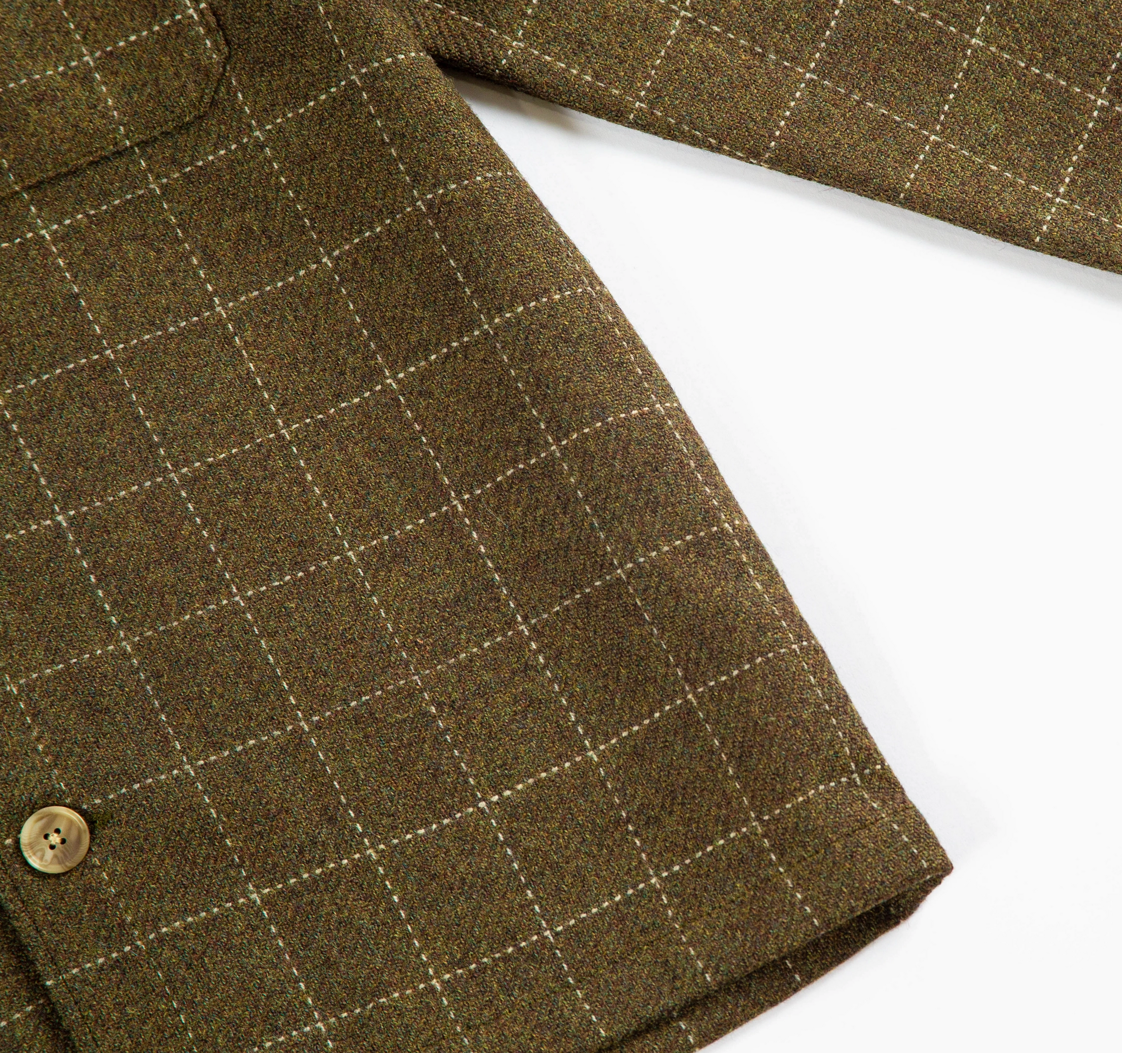 Wool Grid Jacket