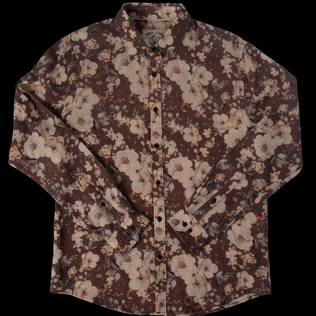 Wool Floral Shirt