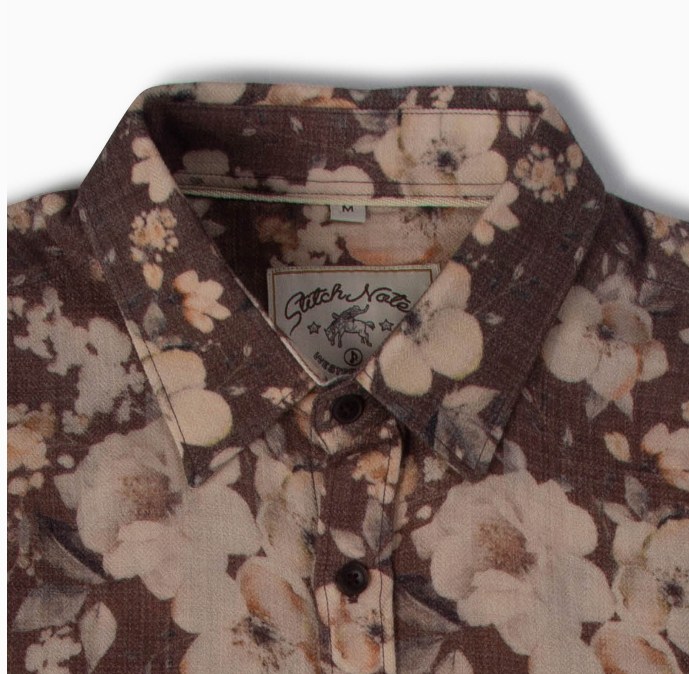 Wool Floral Shirt