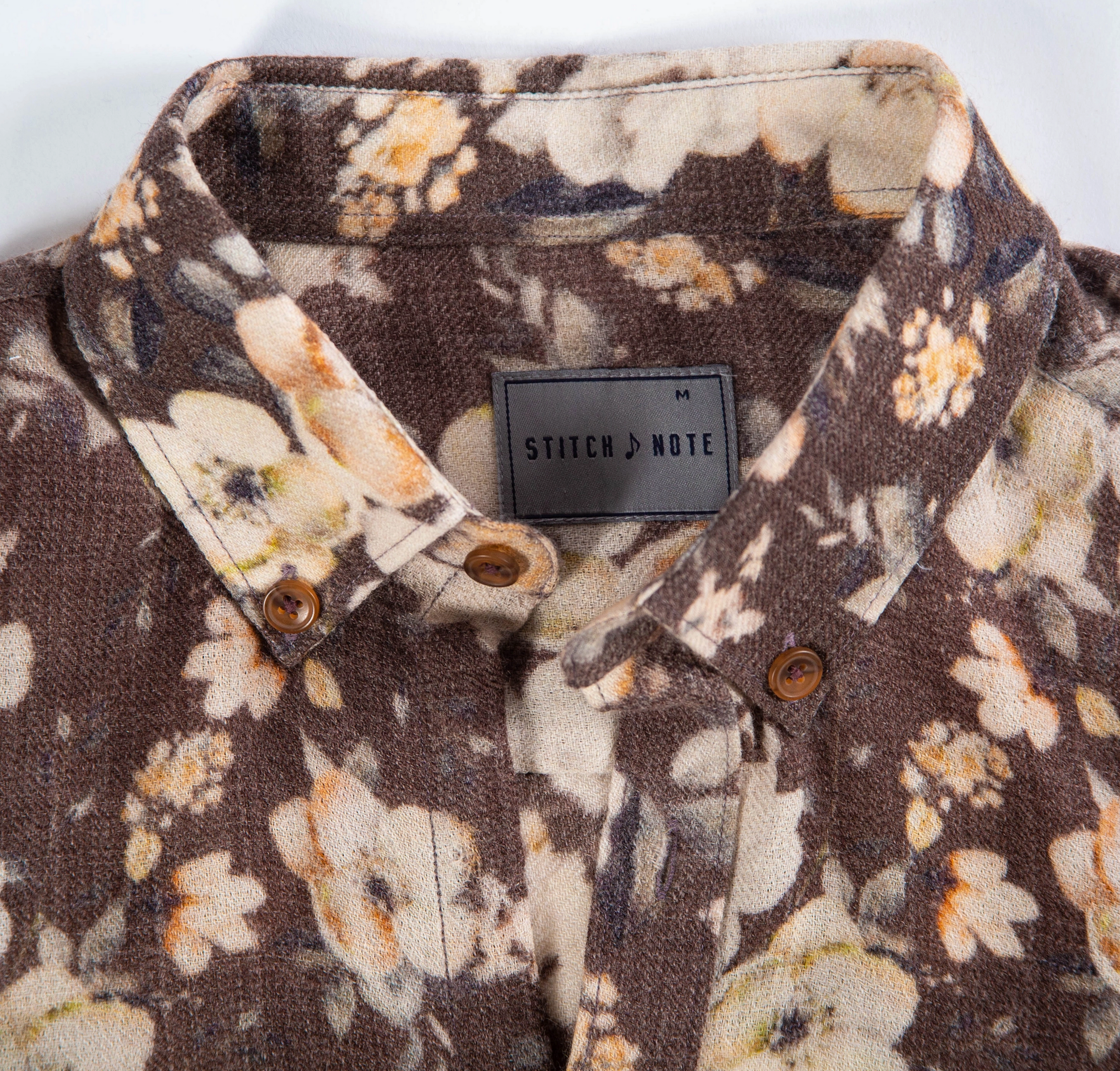 Wool Floral Shirt