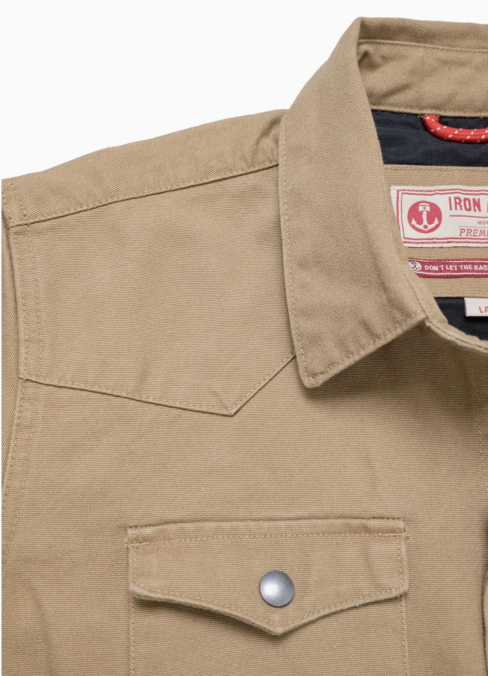 Iron + Resin Fencline Duck Canvas Shirt