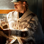 Iron + Resin Wincha Shawl Collar Sweater