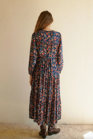 Aura Dress - Navy