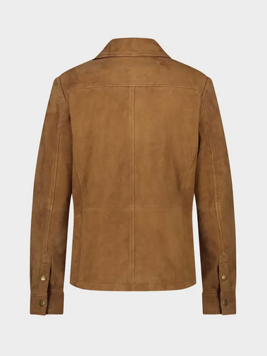 Dakota Suede Jacket - Cognac