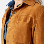 Dakota Suede Jacket - Cognac