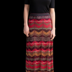 Zig Zag Maxi Skirt