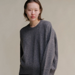 Italian Tweed Oversized Sweater