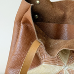 Heritage Star Leather Tote Bag