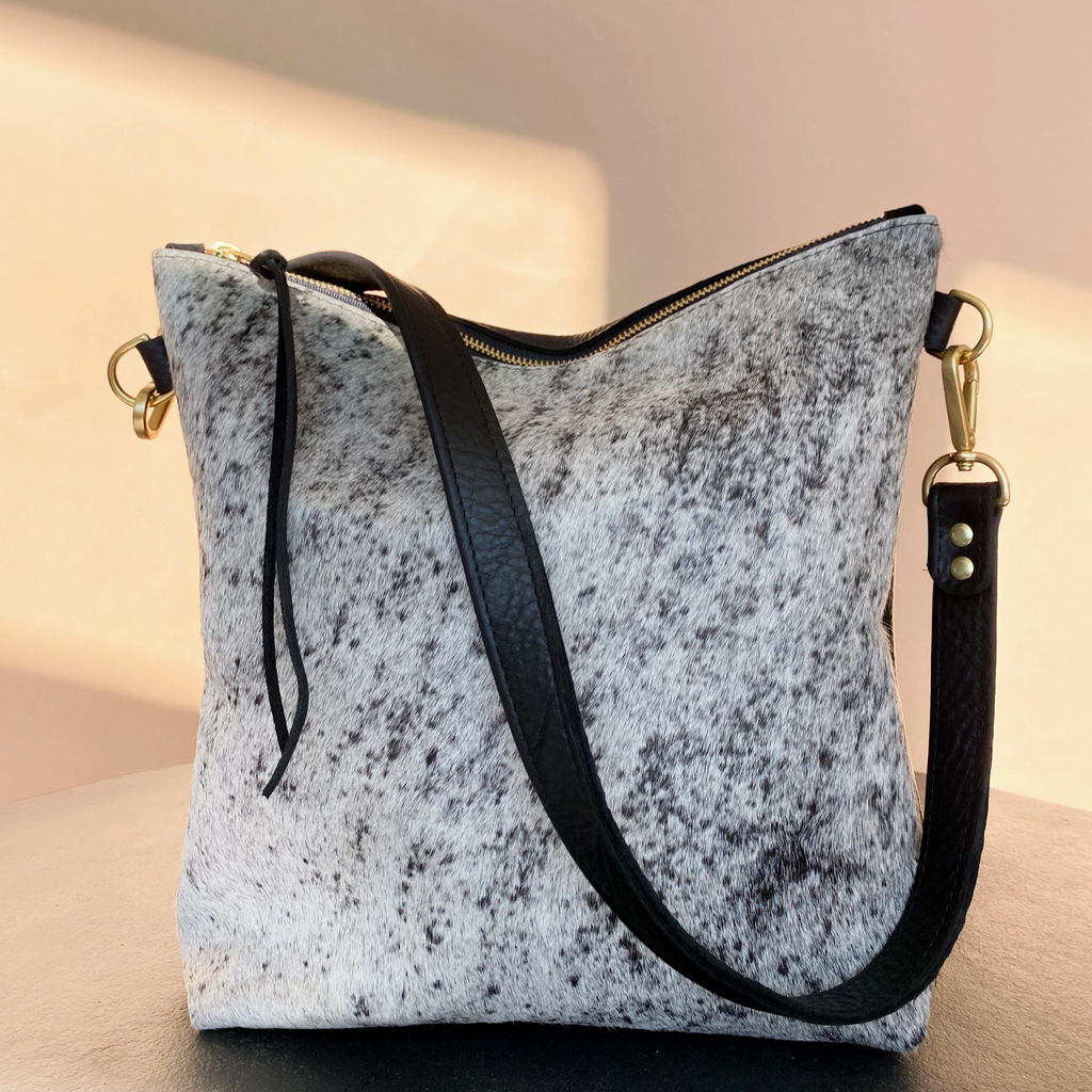 Hair on Hide Hobo Bag