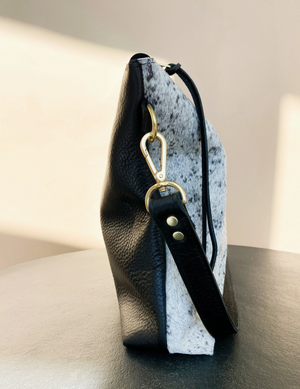 Hair on Hide Hobo Bag