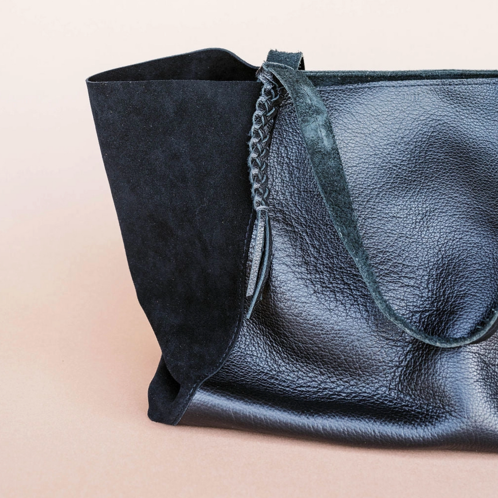 Rebel Leather Carryall Bag