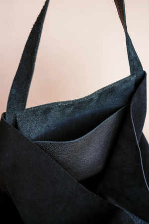 Rebel Leather Carryall Bag
