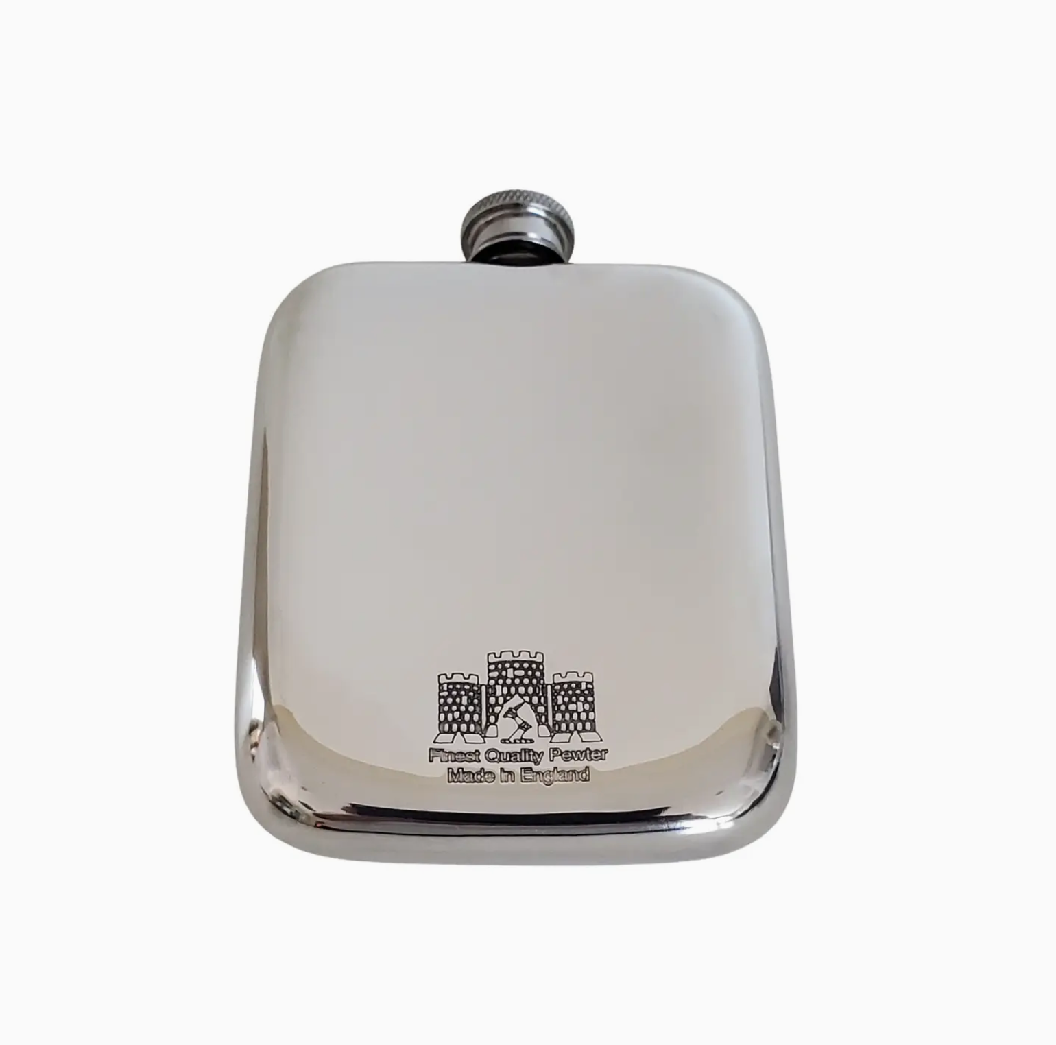 English Pewter Mallard Flask