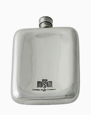 English Pewter Labrador Flask
