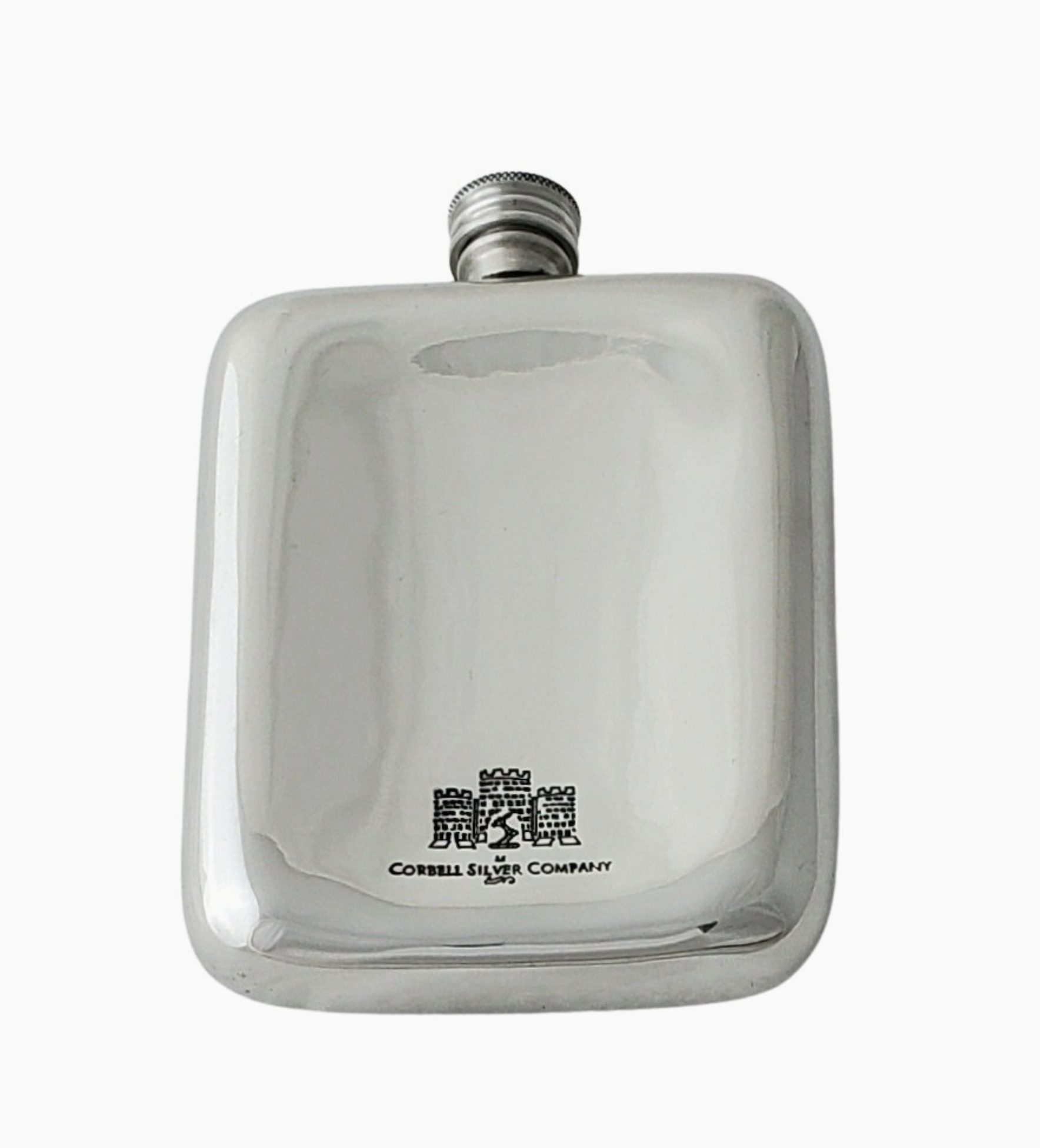 English Pewter Stag Flask