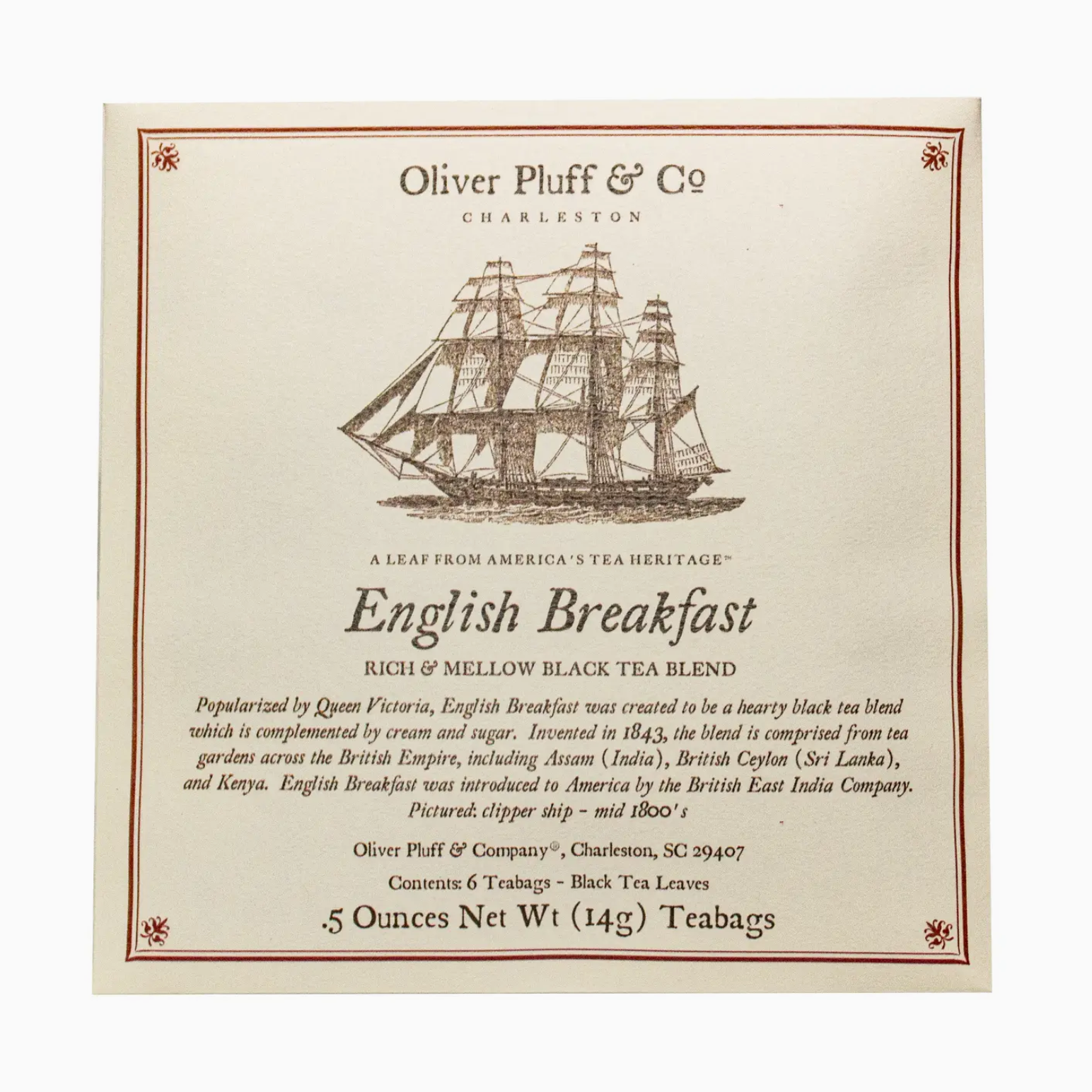 English Breakfast Tea Bags