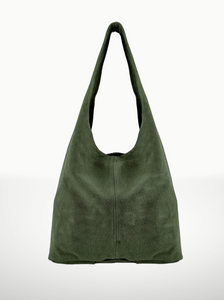 Italian Suede Shoulder Bag