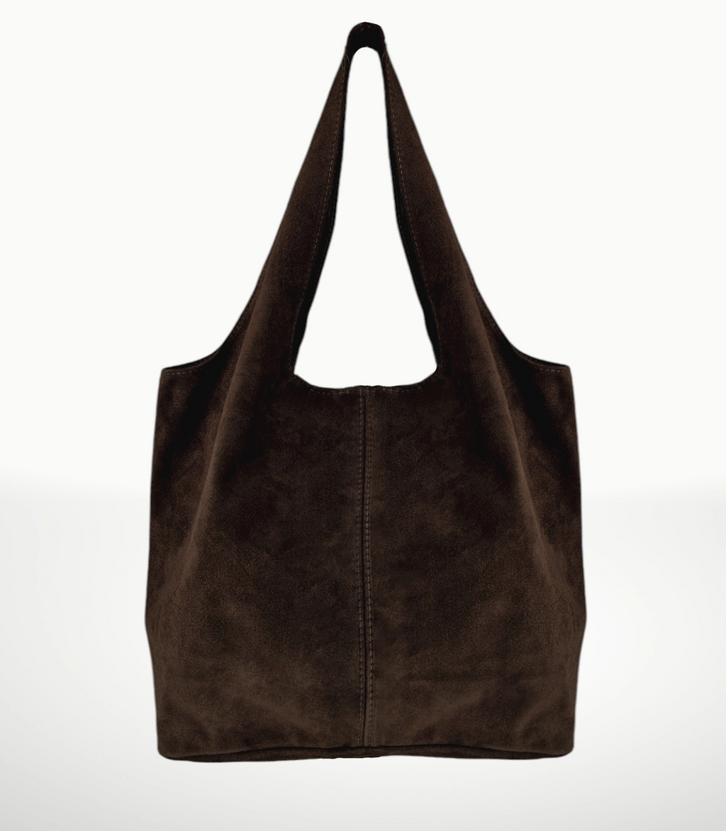 Italian Suede Shoulder Bag