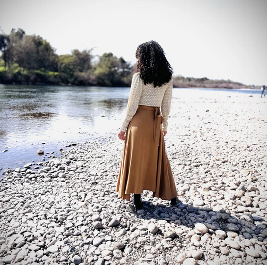 Parlour Handmade - Elsie Wrap Skirt