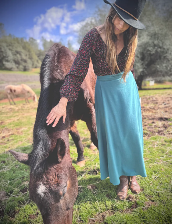 Parlour Handmade - Elsie Wrap Skirt